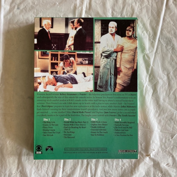 Fraiser Tenth Season DVD Complete Set - Picture 2 of 3